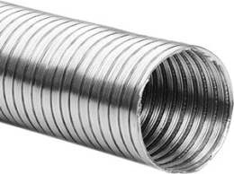 Aluflex 100 semi-flexible aluminium hose