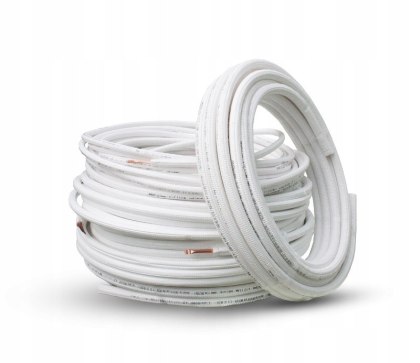 Rura miedziana chłodnicza w izo. 1/4'' ATEST 25mb