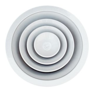 Anemostat okrągły z przepustnicą NCD CA FI 300