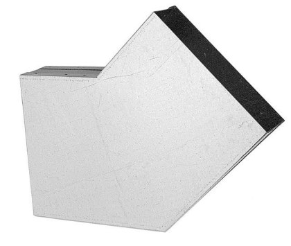 Kolano płaskie ocynk DARCO KL 150X50 /45