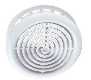 Kratka anemostat sufitowy pcv ventika MW KE FI 200