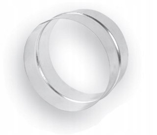 Nypel ocynk łącznik rur spiro fi 100