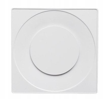 Anemostat kwadrat ASKV-125 biały