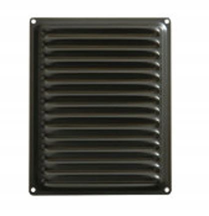 Kratka kominowa wentylacyjna 175x220mm czarna Kratka kominowa wentylacyjna 175x220mm czarna