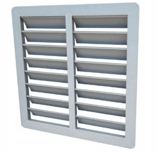 Żaluzja kratka samoczynna chemoodporna 900x900mm
