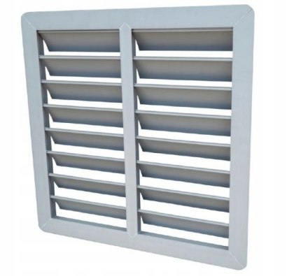 Żaluzja kratka samoczynna chemoodporna 900x900mm