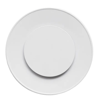 Anemostat kratka sufitowa ASV 100 Biały