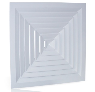 Anemostat kratka sufitowa asn hb40 595x595 mm