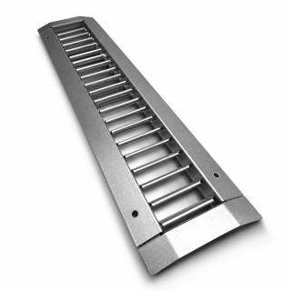 Kratka Wentylacyjna na Rurę SPIRO Jednorzędowa Stalowa SGD – Stal Ocynkowana - wymiar 525x125 mm