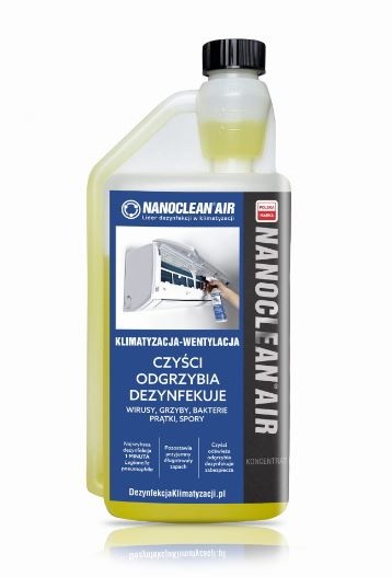 Płyn koncentrat NANOCLEAN zapach LAWENDA - 1L