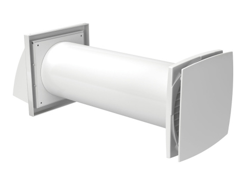 wall-mounted single-pipe recuperator SOLO+ 125