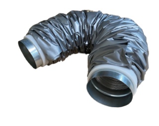 Tłumik elastyczny wentylacyjny fi 160 L-1200mm izolacja 50mm