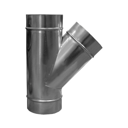 Trójnik z odejściem 45 stopni ocynk TSV TVE 160-160