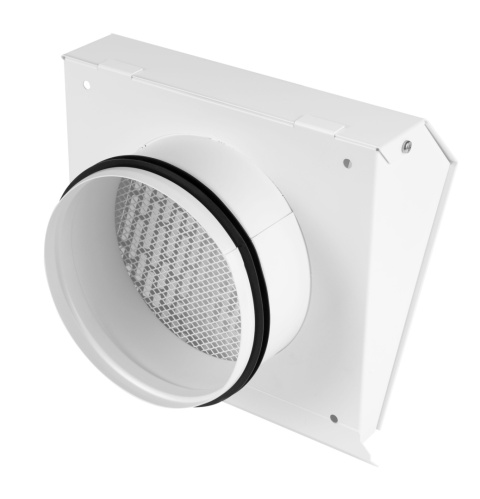 wyrzutnia czerpnia wentylacyjna vwms 125 biała